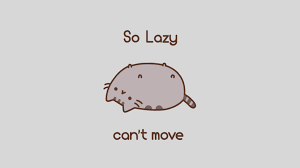 Pusheen Lazy Cat Memes Humor Minimalism Typography Simple Background Animals Cartoon 1080p Wallpaper Hdwal Meme Background Funny Cat Memes Pusheen