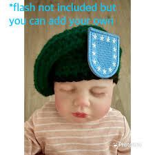 Crochet Army Costume