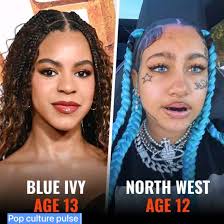 Blue Ivy and North West's different upbringings