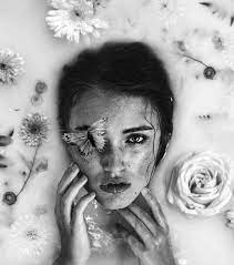 Pin By Emilie Broadhead On Black White Photo Manipulation Portrait Self Portrait Photography Photography Inspiration Portrait