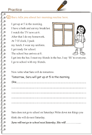 Grade 3 Grammar Lesson 11 Verbs The Simple Future Tense Grammar Lessons Simple Present Tense Worksheets Grammar