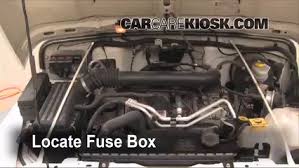 System has passed the required federal which occurred wrangler 2010 fuse box diagram, no bus error 2000 tj. Replace A Fuse 1997 2006 Jeep Wrangler 2006 Jeep Wrangler Unlimited Rubicon 4 0l 6 Cyl
