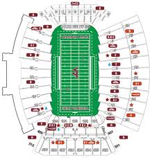 Lane Stadium Amenities Map Virginia Tech Athletics