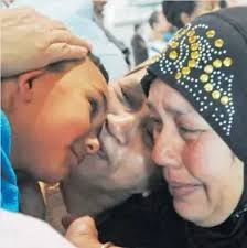 Happy reunion as brothers allowed to return to SA