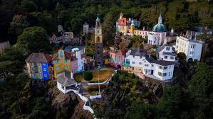 The stadium is a little stunned here; Portmeirion Village Holiday Resort North Wales