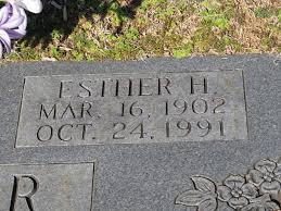 Sarah Esther Hodge Conner (1902-1991)