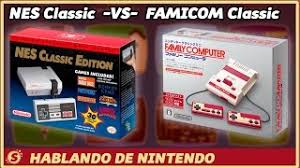 The wiis classic controller is also compatible with the super nes classic edition. Nes Classic Vs Famicom Classic Comparativa Y Juegos Youtube