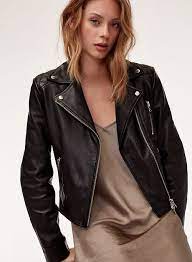 Richards Leather Biker Aritzia Edgy Looks Leather Jacket Leather Jackets Women