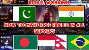 How to redeem free fire codes: How To Make Free Fire Id All Server In Hindi Urdu 1000 Working Prg Gamers Youtube