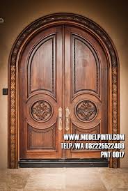 Karena itu, dalam feng shui pintu rumah musti disusun berdasarkan. Pintu Utama Rumah Mewah Jati Model Pintu Minimalis Rumah Kamar Utama Kupu Tarung Terbaru Dari Kayu