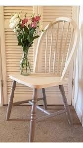 This Gorgeous Wooden Chair Upcycle Was Done By Rosiesrenovations On Instagram Using Our Plastikote S N Painted Wooden Chairs Painted Wood Chairs Upcycle Chair