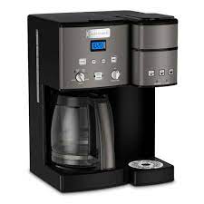 Fill the water reservoir with the number of cups you will be brewing. Cuisinart Coffee Center 12 Cup Coffee Maker And Single Serve Brewer Sur La Table