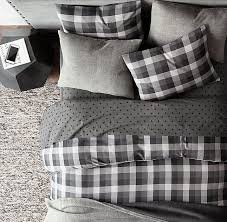 Black And White Plaid Sheet Set Pin On Bedroom Inspiration For Him