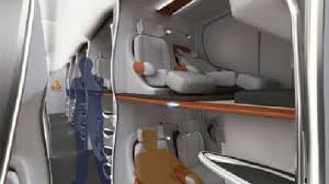 Stacked Airplane Seating Concept Terrifying Dizajn Transporta Poezd Samolet