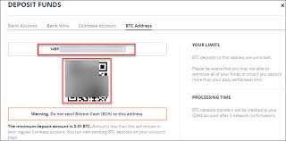 All withdrawals from gdax will, therefore, be sent using segwit. Gdax Deposit Bitcoin Structured Products