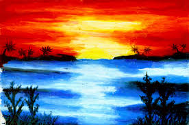 Cara menggambar sunset yang indah dengan crayon how to draw. Sunset Quickdraw Club