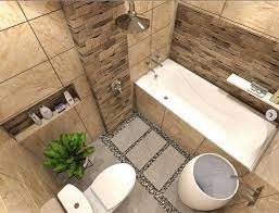 Kesan ruangan kamar mandi minimalis yang indah dan. Stres Hilang Dengan 7 Desain Kamar Mandi Batu Alam Ini Rumah123 Com