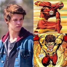 Colin Ford As The Flash Iv Kid Flash Bart Allen Colin Ford Kid Flash Justice League 2
