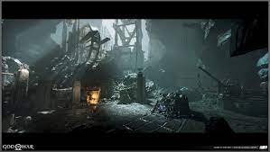 Artstation God Of War Game Environment Lighting 2018 Mariusz Wiechec God Of War God Of War Game Game Environment