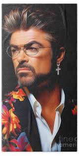 George Michael Bath Towels for Sale