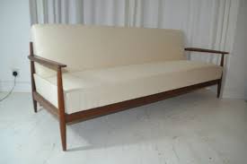 Its tapered legs offer a vintage spin. Stunning Vintage Danish Teak Sofa Bed Settee Vinterior
