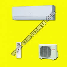 Climatiseur Mono Split Reversible Inverter Asyg 14 Lmce Atlantic Fujitsu