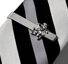 Lion Tie Clip Tie Bar Tie Clasp Business Gift Handmade Gift Box Included