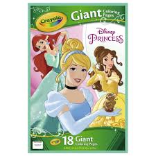 Bij deze kleurplaten komen al jouw favoriete prinsessen . Crayola Reuze Kleurplaten Disney Prinses Online Kopen Speelgoedfamilie Nl
