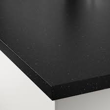 Saljan Countertop Black Mineral Effect Laminate 98x11 2 249x3 8 Cm Ikea Laminate Countertops Black Laminate Countertops Black Quartz Countertops