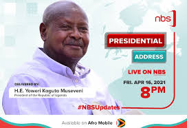 Check spelling or type a new query. Nbs Television On Twitter President Yoweri Kaguta Museveni Will Tomorrow At 8 00 Pm Address The Nation On Covid19 And Other Matters Of National Interest Download The Fromobileug App Not To Miss It