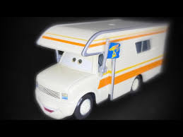 Mattel Larry Camper RV Piston Cup Race Fan 2015 Disney Pixar Cars Diecast