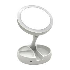 You'll love our lighted magnifying mirrors. Led Lighted Makeup Mirror Light Staycation Vanity Light Hand Mirror Foldable Portable Compact Storable Bottom Base Easy For Take Away 7393949 2021 22 99