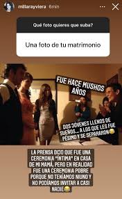 Se trata de millaray viera, actual animadora de yo soy y sabingo, quien competirá con su ex pareja, el cantante álvaro lópez. Una Ceremonia Pobre Millaray Viera Recuerda Boda Con Alvaro Lopez