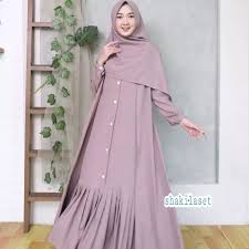 Kalau kamu bekerja, mengapa tidak memakai baju gamis? Ootd Hijab Style Remaja Model Baju Gamis Lebaran 2020 Baju Muslim Shakila Set Hijab Gamisterbaru 2020