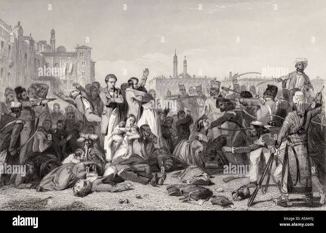 Massacre kanpur 1857 hi-res stock photography and images - Alamy