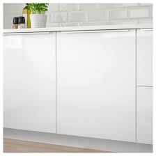 Ringhult Door High Gloss White Ikea High Gloss White Minimalist Kitchen Modern Kitchen Cabinets