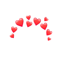 Red Hearts Redhearts Headcrown Crown Heartcrown Tumblr Sticker Art Cute Disney Wallpaper Emoji Wallpaper