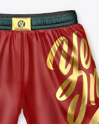 Download Silk Shorts Mockup In Apparel Mockups On Yellow Images Object Mockups