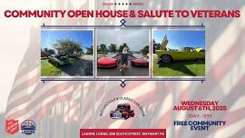 Community Open House & Salute to Veterans