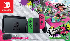 Two new pairs of joy cons are set to release on october 4th. Nintendo Switch Bundle Includes Splatoon 2 And New Joy Con Colors Gamespot