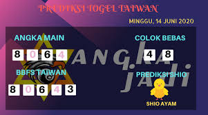 Bocoran Togel Taiwan 14 Juni 2020