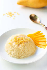 Thai Mango Sticky Rice Dessert Recipe Leelalicious Mango Sticky Rice Coconut Meat Recipes Rice Dessert Recipes