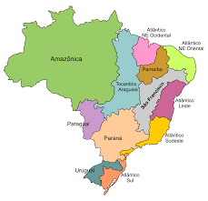 República federativa do brasil), is the largest country in both south america and latin america. Hydrographic Regions Of Brasil Wikidata