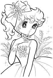 Vintage Shojo Coloring Book P2 Vintage Coloring Books Coloring Pages Coloring Books
