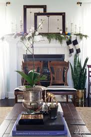 Figure out just how many persons will soon be using the space mostly to ensure that you can get the suitable measured. The Makerista Christmas 2013 Home Tour Living Room Mantle Coffee Table Orchid Garland Mercury Glass The Makerista