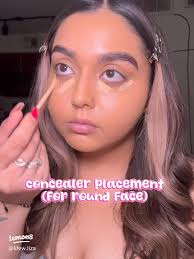 concealer placement <3