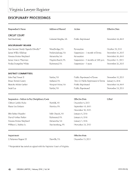 Virginia Lawyer VA Lawyer Feb 2016 Page-46