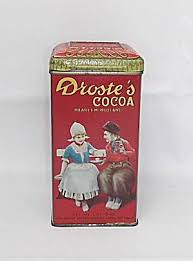 Vintage Drostes Cocoa Tin My Grandpa Kept His Spare Change In One Of These And Would Fish Out A Quarter For Me To Vintage Tins Vintage Knick Knacks Tin Boxes