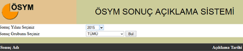Dönem sınav sonuçları ne zaman açıklanacak? Osym Sinav Sonuclari Sorgulama 2017 2018 Sinav Takvim
