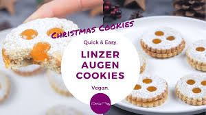 Very often recipes are passed on over generations. Christmas Cookies Original Austrian Linzer Augen Vegan Recipe Quick And Easy Plantbased Youtube
